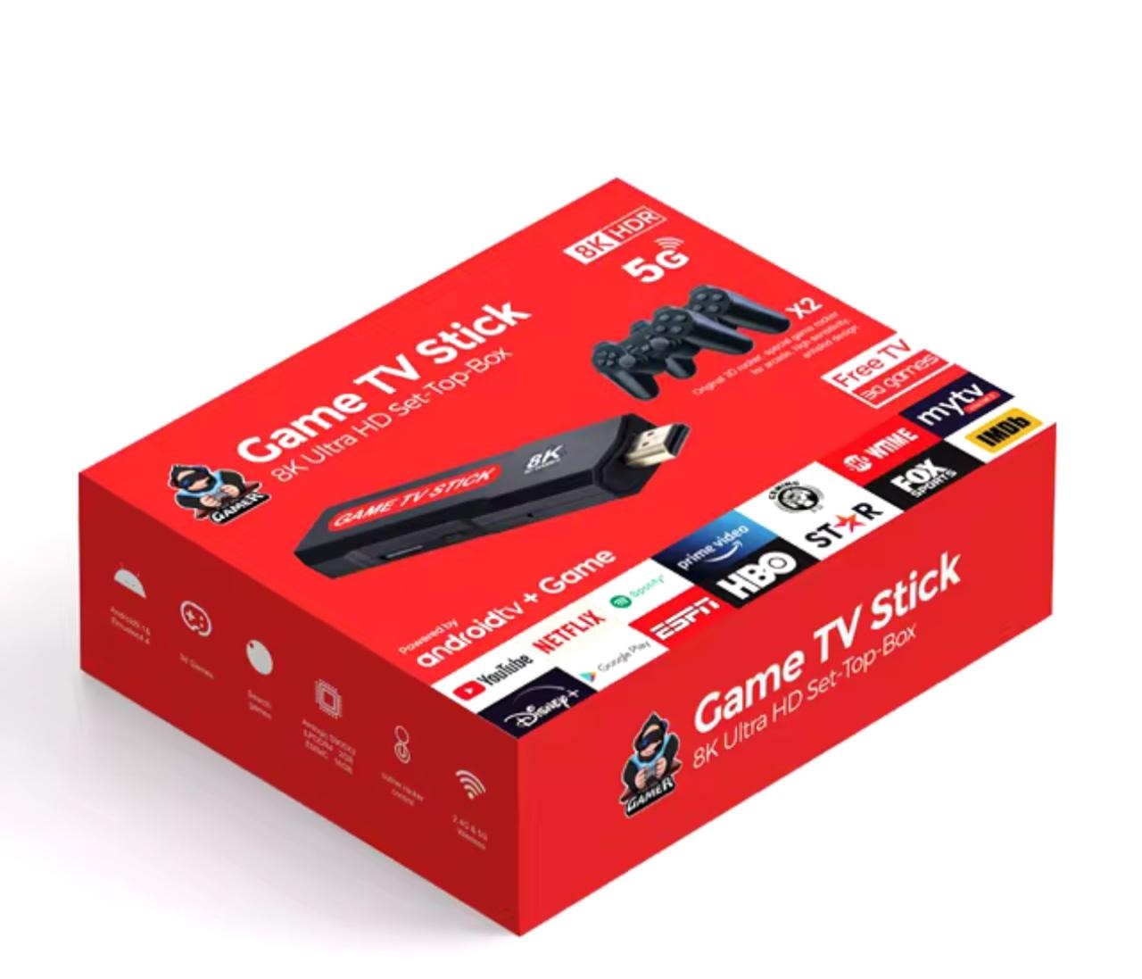 Consola de videojuegos Game Tv Stick 8k